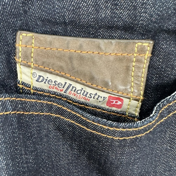 Diesel Jeans Womens 27‎ Blue Grupee Slim Skinny Low Waist Stretch 0881K - Picture 3 of 12